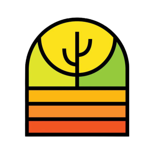 Colorful, Cactus, Sticker
